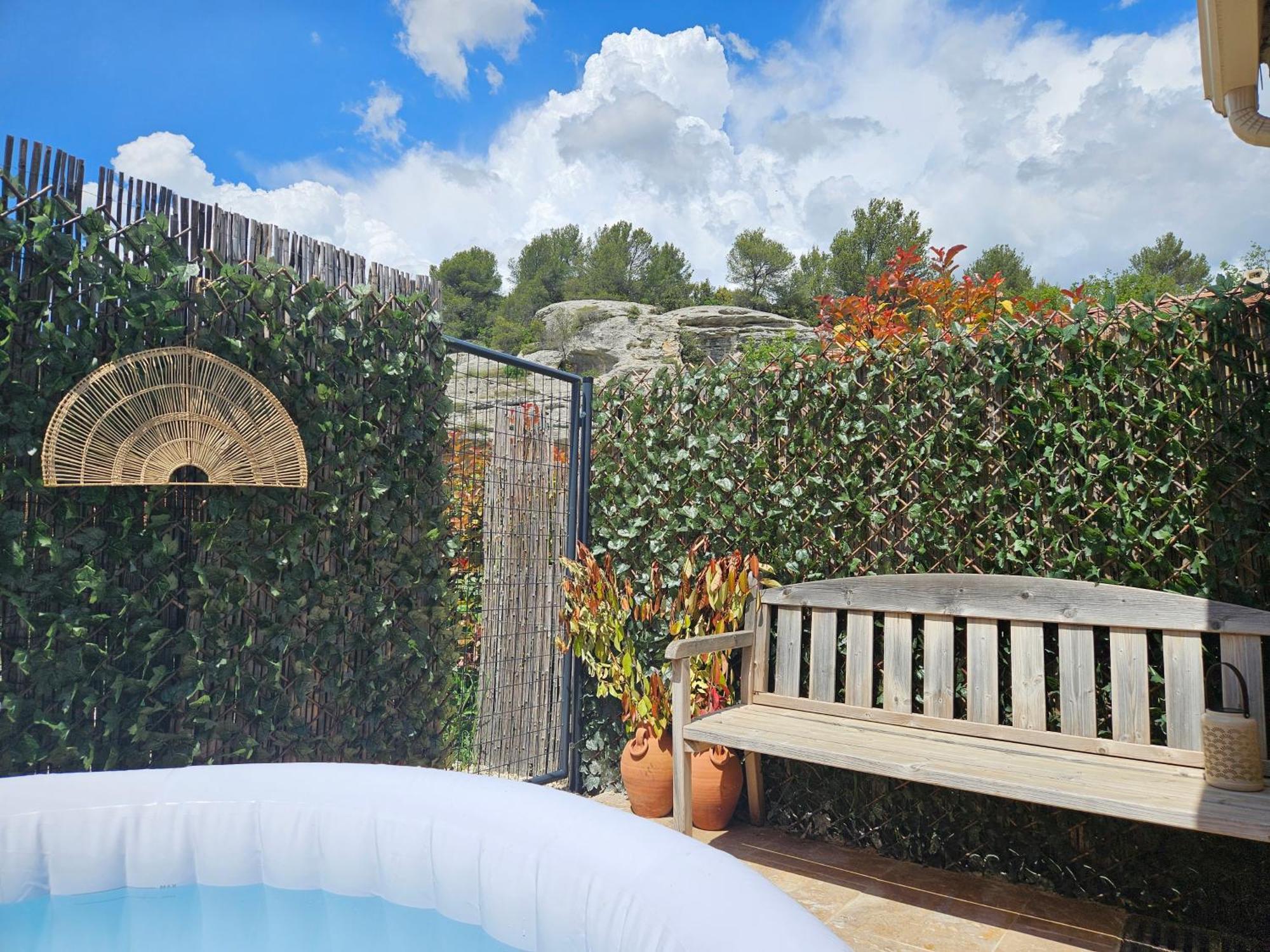 Havre De Paix Climatise Vers Gordes - Spa & Nature Beaumettes Exterior foto